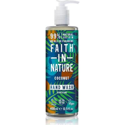 Faith In Nature Coconut naturalne mydło w płynie do rąk Z olejkiem kokosowym. 400 ml