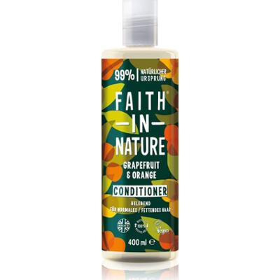 Faith In Nature Grapefruit & Orange odżywka naturalna do włosów normalnych i suchych 400 ml