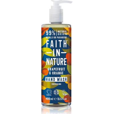 Faith In Nature Grapefruit & Orange naturalne mydło w płynie do rąk 400 ml