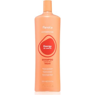Fanola Vitamins Energizing Shampoo szampon energetyzujący do słabych włosów z tendencją do wypadania 1000 ml