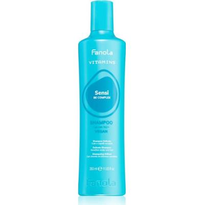 Fanola Vitamins Sensi Delicate Shampoo delikatny szampon oczyszczający o działaniu uspokajającym 350 ml