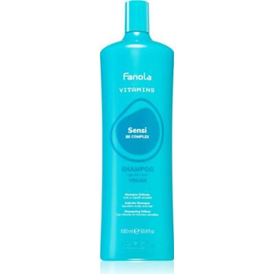 Fanola Vitamins Sensi Delicate Shampoo delikatny szampon oczyszczający o działaniu uspokajającym 1000 ml