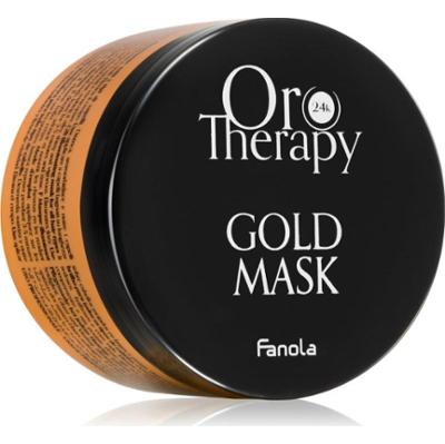 Fanola Oro Therapy Gold Mask maseczka nawilżająca do włosów suchych, trudno poddających się stylizacji 300 ml