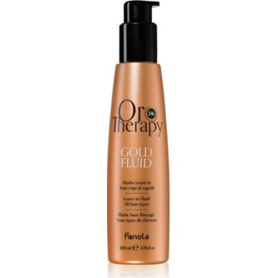 Fanola Oro Therapy Gold Fluid mleko do włosów z 24-karatowym złotem 200 ml