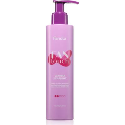 Fanola FAN touch Wanna Straight wygładzający krem do włosów przeciwko puszeniu się włosów 200 ml