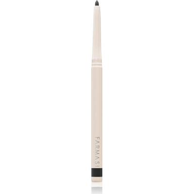 Farmasi Eyes wodoodporna kredka do oczu odcień 01 Black 0.35 g