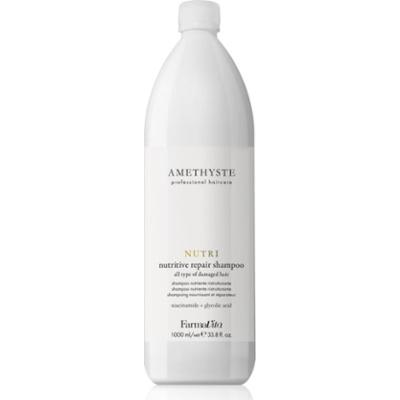FarmaVita Amethyste Nutri wzmacniający szampon do włosów zniszczonych 1000 ml