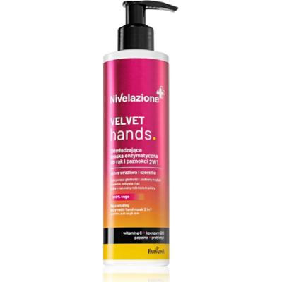 Farmona Nivelazione Velvet Hands enzymatyczna maseczka peelingująca do rąk 200 ml