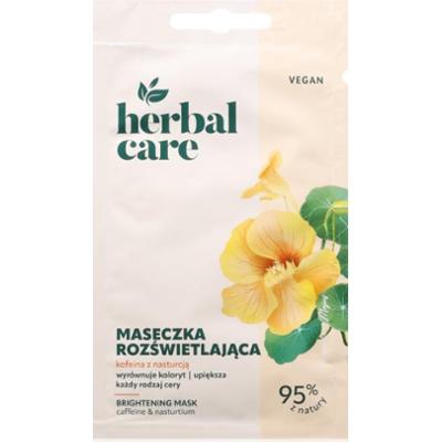 Farmona Herbal Care Caffeine & Nasturtium maseczka rozjaśniająca do twarzy, szyi i dekoltu 1 szt.