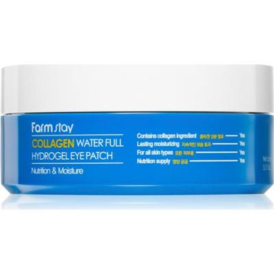 Farmstay Collagen Water Full hydrożelowa maska wokół oczu 60 szt.