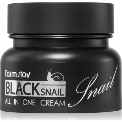 Farmstay Black Snail All-In One odżywczy krem do twarzy z ekstraktem ze śluzu ślimaka 100 ml