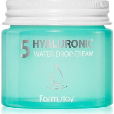 Farmstay Hyaluronic Water Drop Cream krem do twarzy z kwasem hialuronowym 80 ml