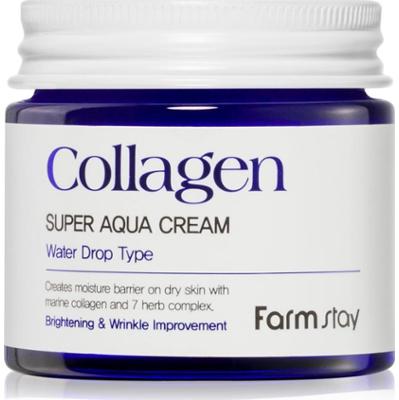 Farmstay Collagen Super Aqua nawilżający krem do twarzy 80 ml