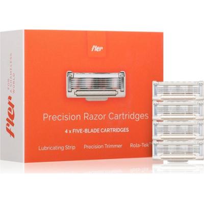 Fler Precision Razor Cartridges ostrza wymienne 4 szt.