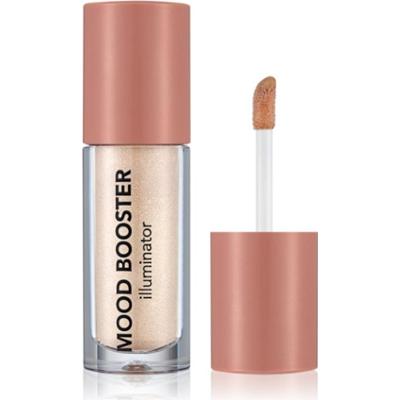 flormar Mood Booster Illuminator rozjaśniacz kremowy z aplikatorem odcień 002 Sun Goddess 4 ml