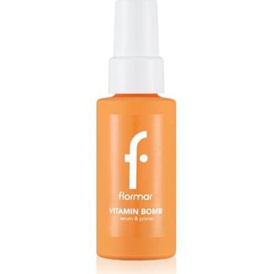 flormar Vitamin Bomb Serum&Primer serum rozświetlające z witaminami B, C, E 30 ml