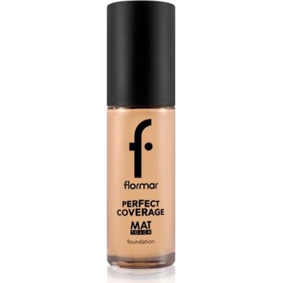 flormar Perfect Coverage Mat Touch Foundation podkład matujący do skóry tłustej i mieszanej odcień 303 Classic Beige 30 ml