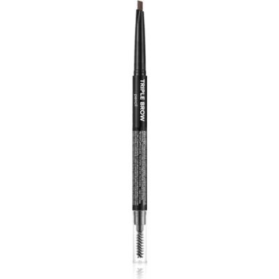 flormar Triple Brow Pencil kredka do brwi 3 w 1 odcień 003 Coffee 0.75 g