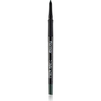 flormar Style Matic Eyeliner wodoodporna kredka do oczu odcień S08 Serious Green 0.35 g