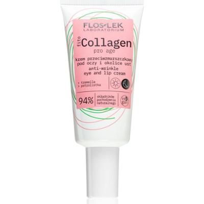 FlosLek Laboratorium Fito Collagen krem przeciwzmarszczkowy na dzień i na noc kontury oczu i ust 30 ml