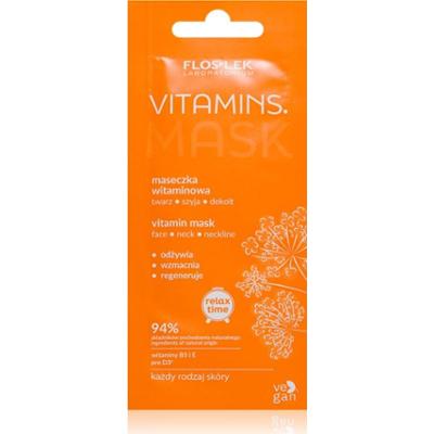 FlosLek Laboratorium Vitamins witaminowa maseczka do twarzy 6 ml