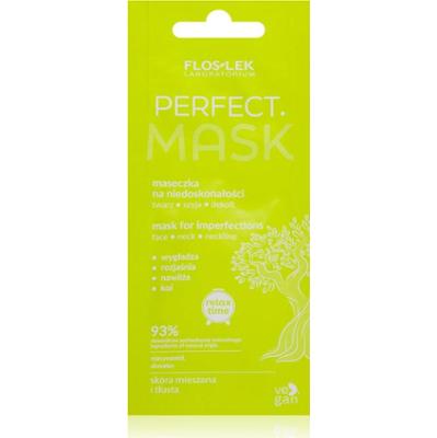 FlosLek Laboratorium Perfect oczyszczająca maseczka do twarzy do skóry z niedoskonałościami 6 ml