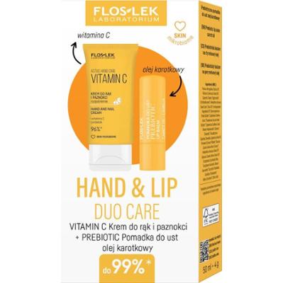 FlosLek Laboratorium Hand & Lip Vitamin C zestaw upominkowy