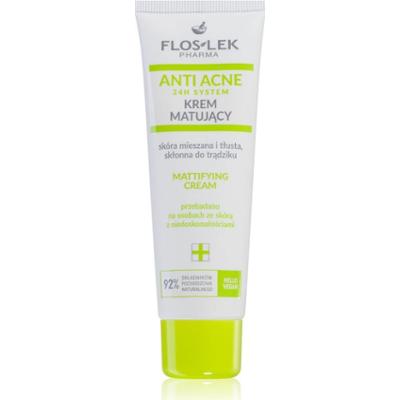 FlosLek Pharma Anti Acne krem matujący do skóry tłustej i mieszanej 50 ml