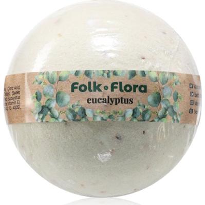 Folk & Flora Eucalyptus kule do kąpieli o działaniu uspokajającym 130 g
