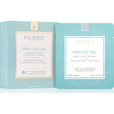 FOREO UFO™ Make My Day ochronna maseczka do twarzy o działaniu nawilżającym 7 x 6 g