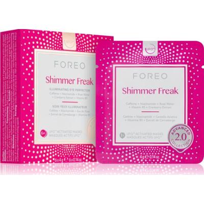 FOREO UFO™ Shimmer Freak maseczka rozjaśniająca przeciw cieniom pod oczami 6 szt.