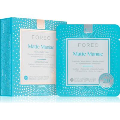 FOREO UFO™ Matte Maniac oczyszczająca maseczka do twarzy 6 szt.