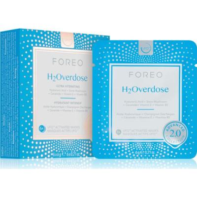 FOREO UFO™ H2Overdose maseczka nawilżająca do twarzy 6 szt.