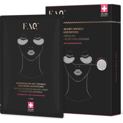 FOREO FAQ™ Microneedling Anti-Wrinkle plastry przeciwzmarszczkowe pod oczy z kwasem hialuronowym 3x2 szt.