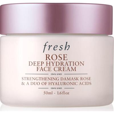 fresh Rose Deep Hydration Face Cream krem nawilżający do twarzy z kwasem hialuronowym 50 ml