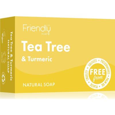 Friendly Soap Natural Soap Tea Tree & Turmeric mydło naturalne 95 g