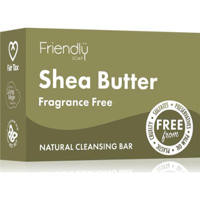 Friendly Soap Cleansing Bar Shea Butter mydło naturalne do twarzy 95 g
