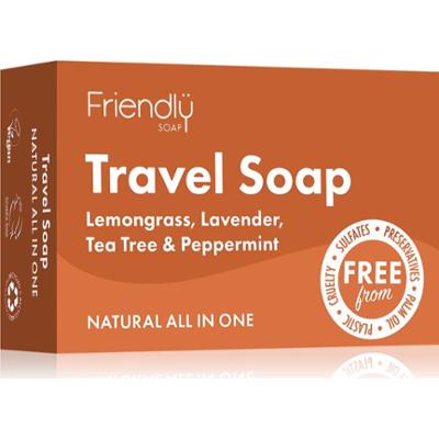 Friendly Soap Travel Soap Hair & Body mydło naturalne do ciała i włosów 95 g