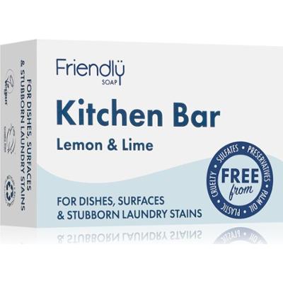 Friendly Soap Kitchen Bar Lemon & Lime mydło naturalne 95 g