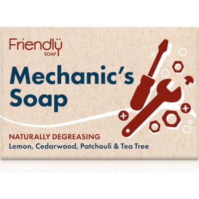 Friendly Soap Mechanic's Bar naturalne mydło w kostce do twarzy i ciała 95 g
