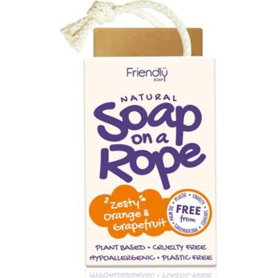 Friendly Soap Soap on a Rope Orange & Grapefruit mydło naturalne 95 g