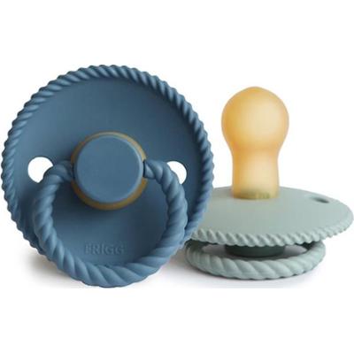 FRIGG Round Latex Ocean View/Sage smoczek Size 1 2 szt.