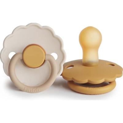 FRIGG Daisy Size 1:0-6 months smoczek Chamomile/Honey gold 2 szt.