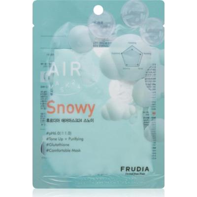 Frudia AIR Snowy maseczka w płachcie do ujednolicenia kolorytu skóry 25 ml