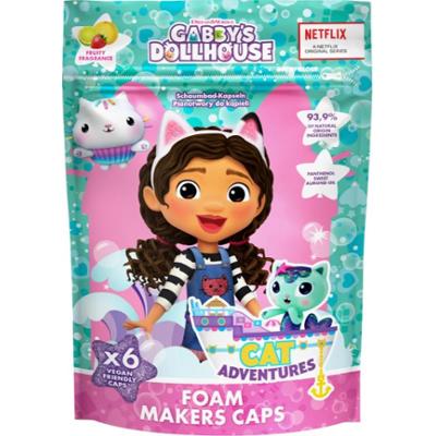 Gabby's Dollhouse Foam Makers piana do kąpieli dla dzieci 3y+ 6x16 g