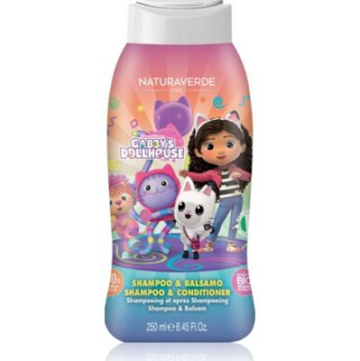 Gabby's Dollhouse Naturaverde Kids szampon i odżywka dla dzieci 250 ml