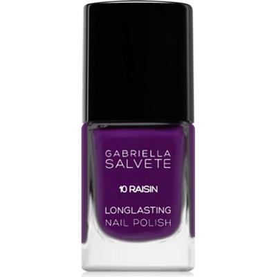 Gabriella Salvete Longlasting Enamel długotrwały lakier do paznokci z wysokim połyskiem odcień 10 Raisin 11 ml