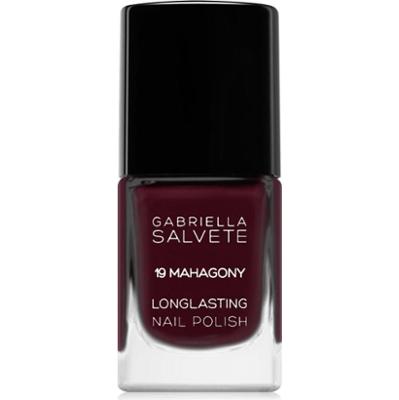 Gabriella Salvete Longlasting Enamel długotrwały lakier do paznokci z wysokim połyskiem odcień 19 Mahagony 11 ml