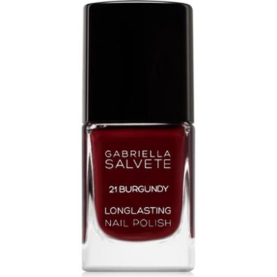 Gabriella Salvete Longlasting Enamel długotrwały lakier do paznokci z wysokim połyskiem odcień 21 Burgundy 11 ml