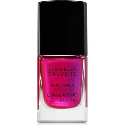Gabriella Salvete Longlasting Enamel długotrwały lakier do paznokci z perłowym blaskiem odcień 31 Fuchsia 11 ml